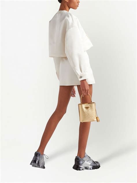 white prada miniskirt|Prada satin mini skirt.